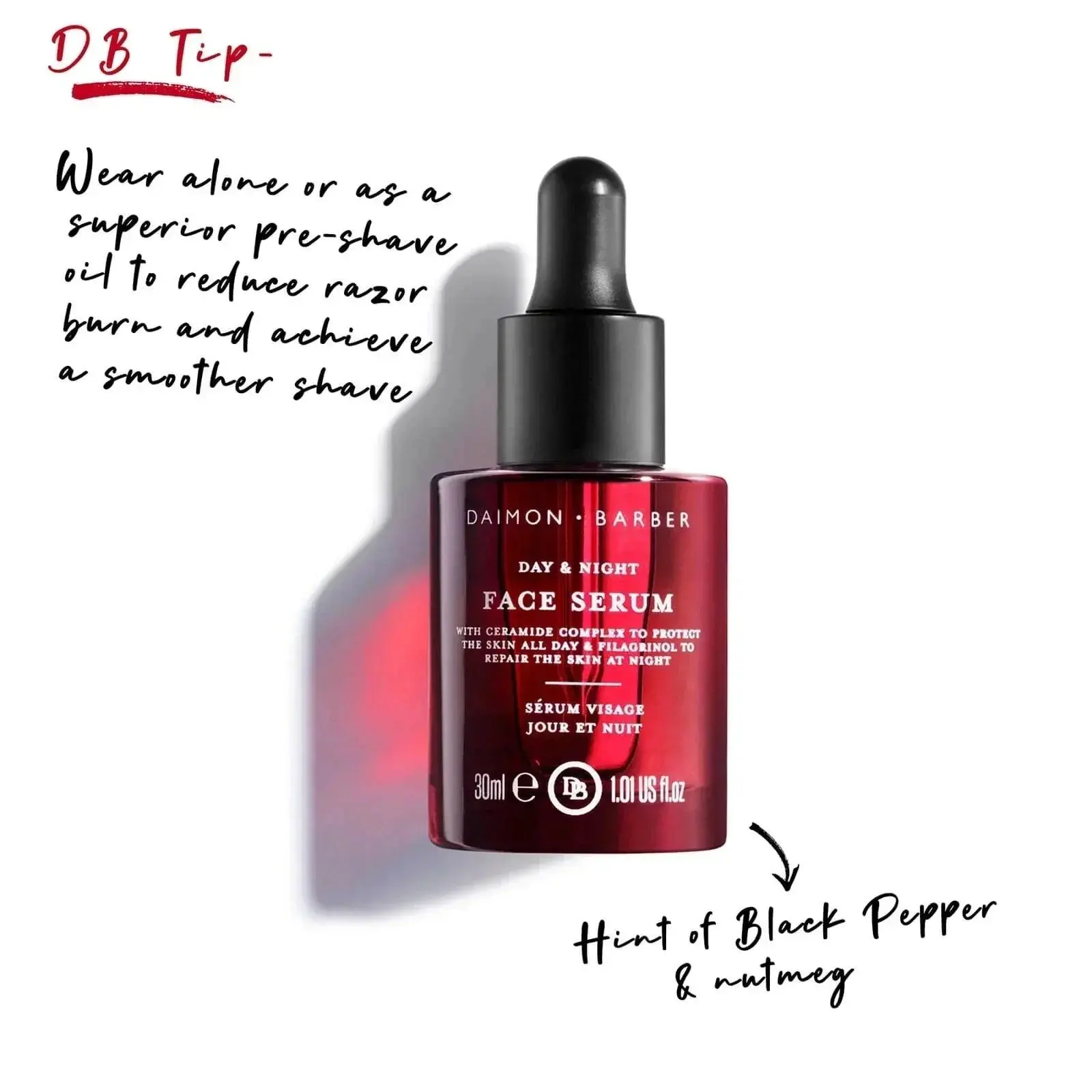 Daimon Barber Day & Night Face Serum - Image 3