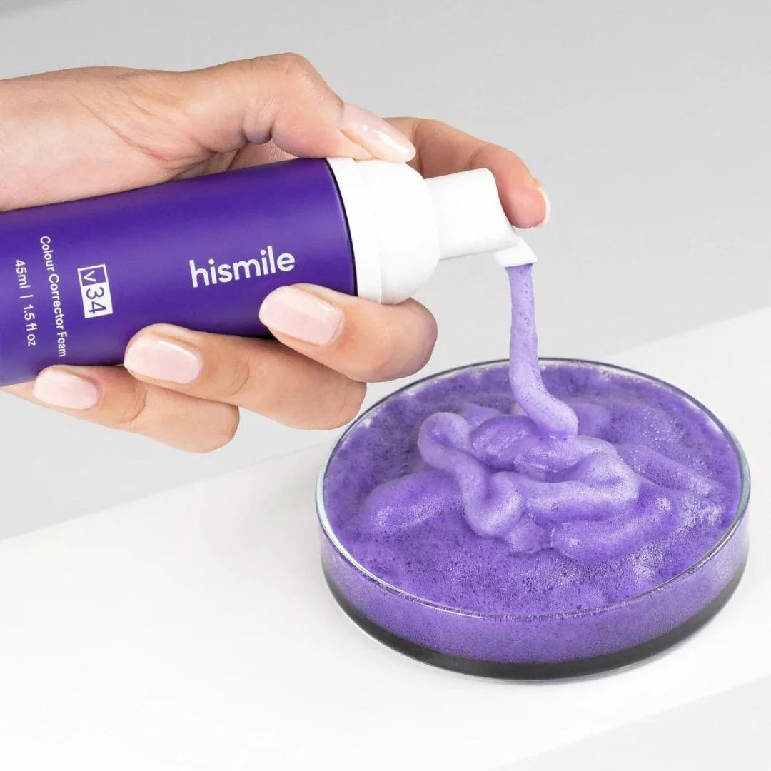 Hismile V34 Colour Corrector Foam - Image 4