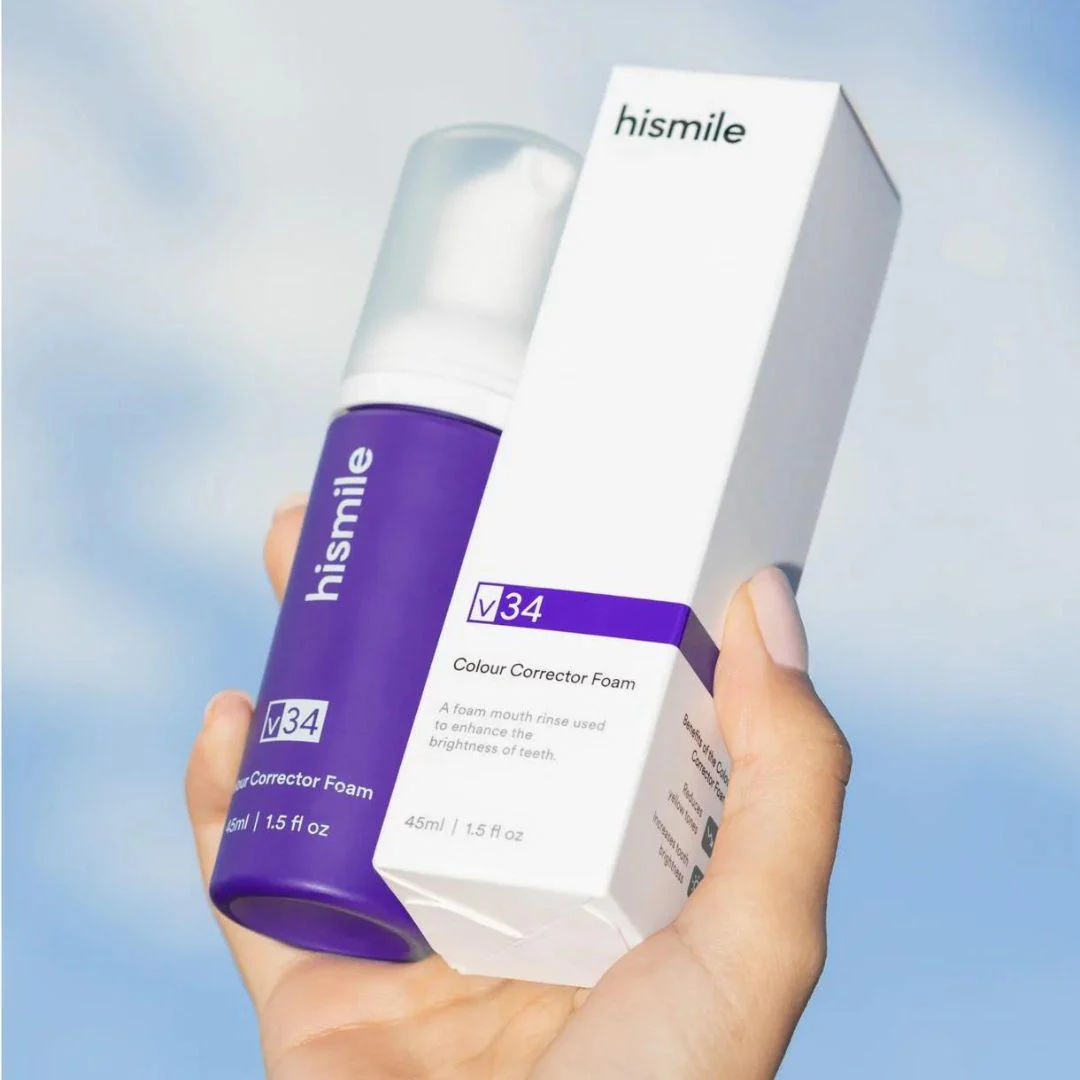 Hismile V34 Colour Corrector Foam - Image 5