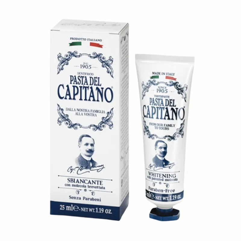 Cupra Pasta del Capitano 1905 Tannkrem OX - hvitere tenner - Image 3